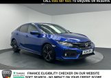 Used 2018 BLUE HONDA CIVIC for sale in Manchester