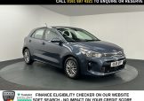 Used 2018 BLUE KIA RIO for sale in Manchester