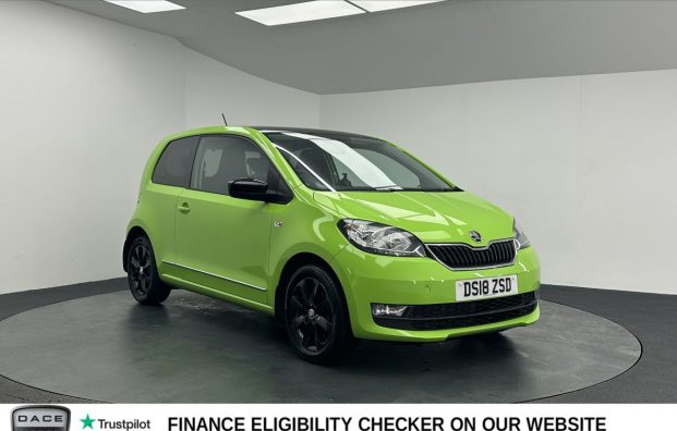 Used 2018 GREEN SKODA CITIGO for sale in Manchester