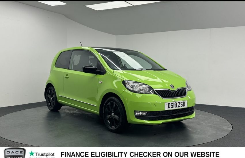 Used 2018 GREEN SKODA CITIGO for sale in Manchester