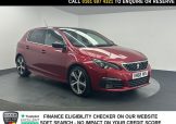 Used 2018 RED PEUGEOT 308 for sale in Manchester
