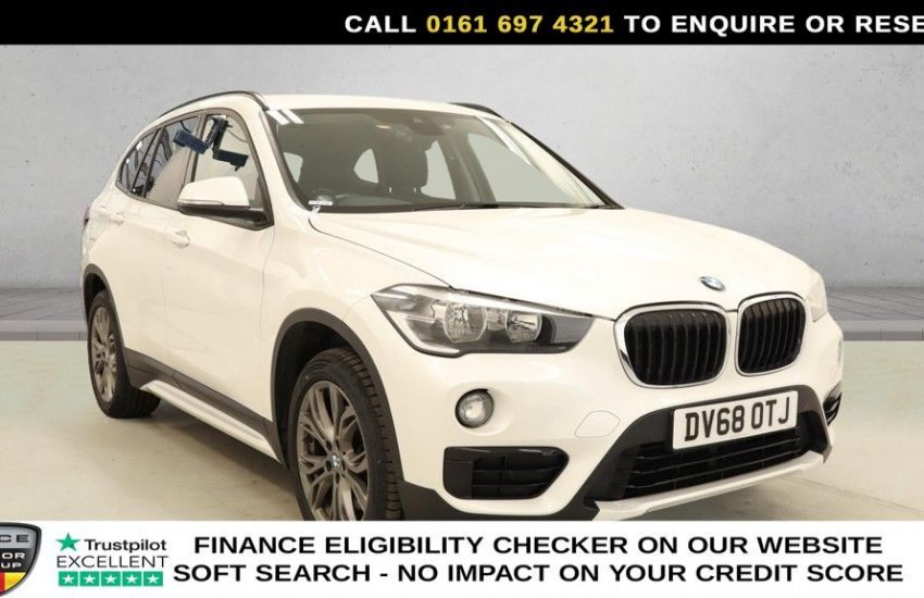 Used 2018 WHITE BMW X1 for sale in Manchester