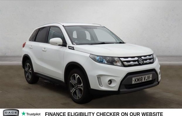 Used 2018 WHITE SUZUKI VITARA for sale in Manchester