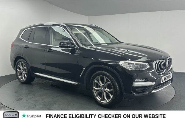 Used 2019 BLACK BMW X3 for sale in Manchester