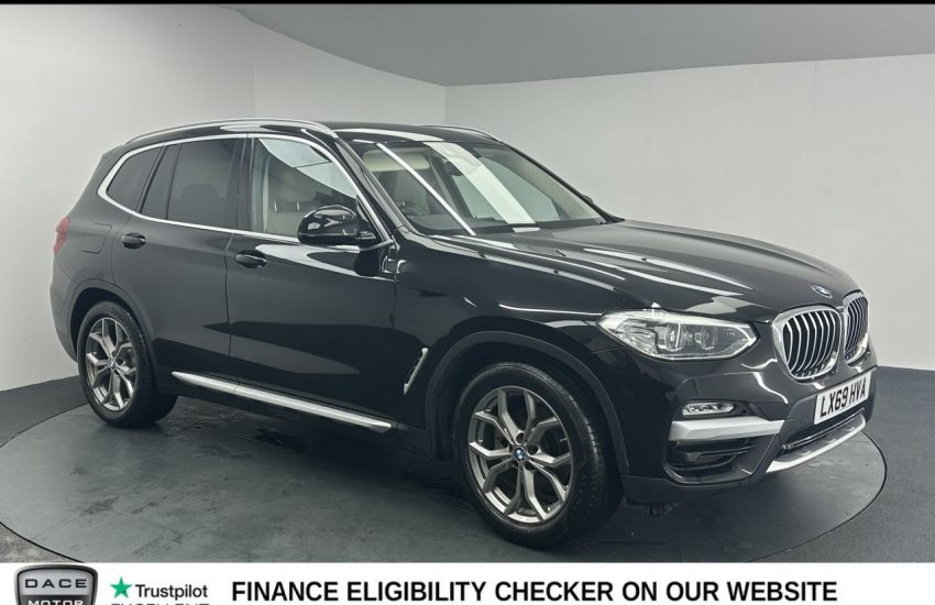 Used 2019 BLACK BMW X3 for sale in Manchester