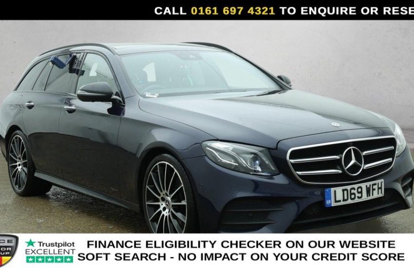 Used 2019 BLUE MERCEDES-BENZ E-CLASS for sale in Manchester