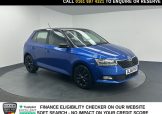 Used 2019 BLUE SKODA FABIA for sale in Manchester