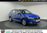 Used 2019 BLUE SKODA FABIA for sale in Manchester