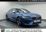 Used 2019 BLUE VOLVO S90 for sale in Manchester