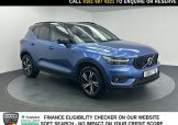 Used 2019 BLUE VOLVO XC40 for sale in Manchester