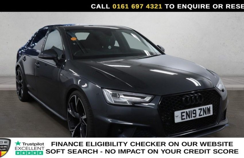 Used 2019 GREY AUDI A4 for sale in Manchester