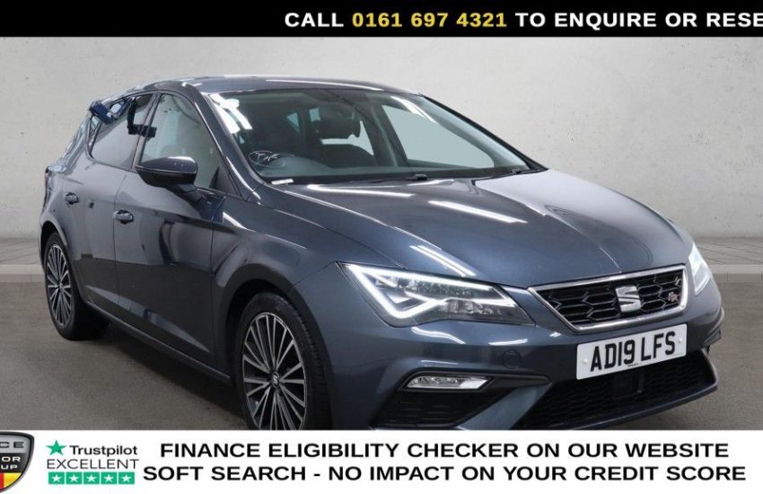 Used 2019 GREY SEAT LEON for sale in Manchester