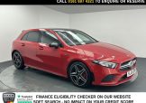 Used 2019 RED MERCEDES-BENZ A-CLASS for sale in Manchester