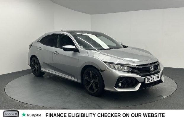 Used 2019 SILVER HONDA CIVIC for sale in Manchester