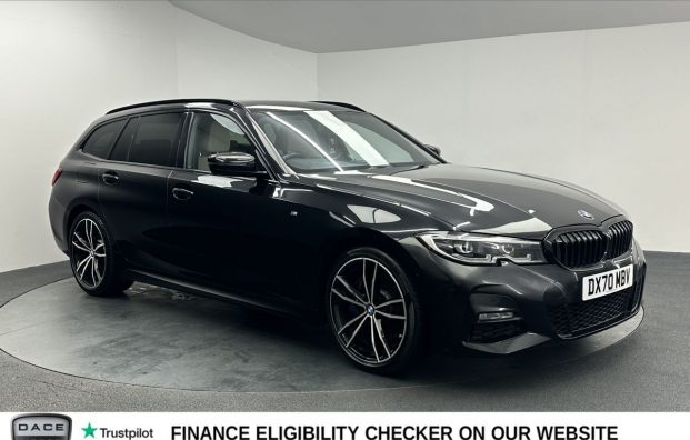 Used 2020 BLACK BMW 3 SERIES for sale in Manchester