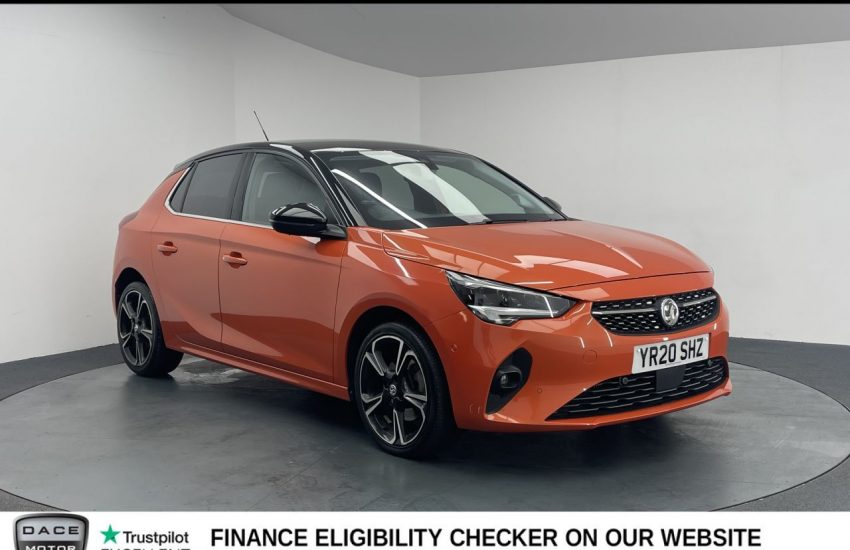 Used 2020 ORANGE VAUXHALL CORSA for sale in Manchester