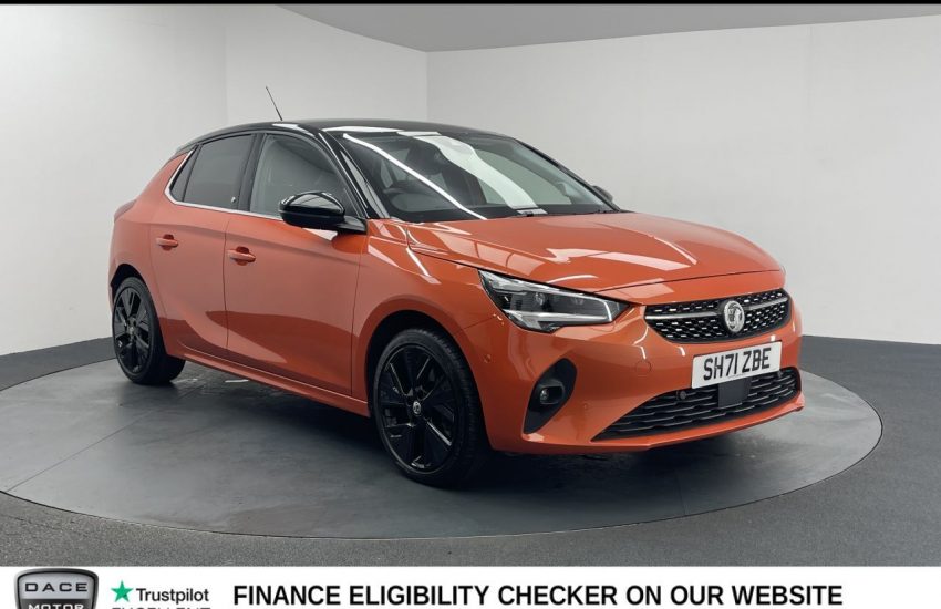 Used 2021 ORANGE VAUXHALL Corsa Electric for sale in Manchester