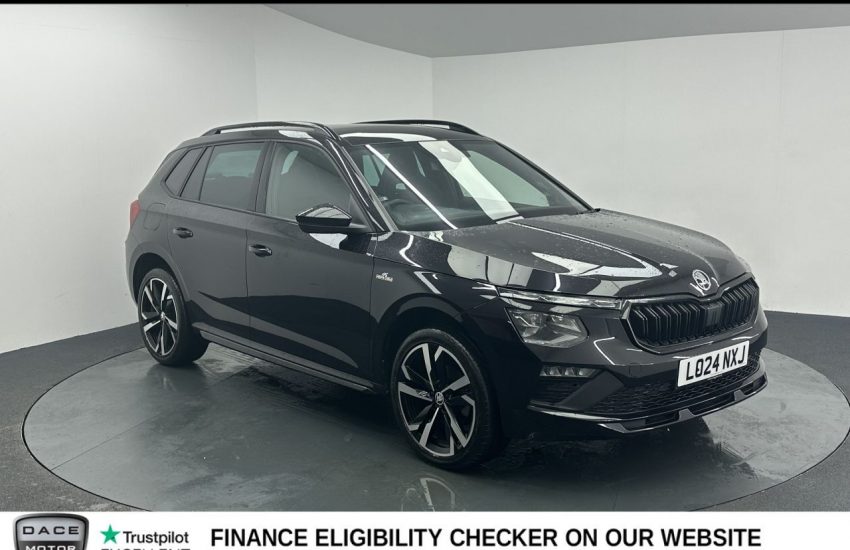 Used 2024 BLACK SKODA KAMIQ for sale in Manchester