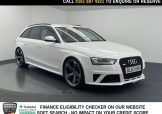 Used 2014 WHITE AUDI RS4 AVANT for sale in Manchester