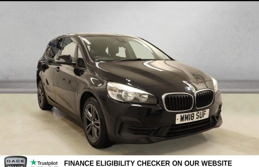 Used 2018 BLACK BMW 2 SERIES ACTIVE TOURER for sale in Manchester