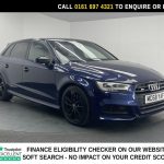 Used 2019 BLUE AUDI S3 for sale in Manchester