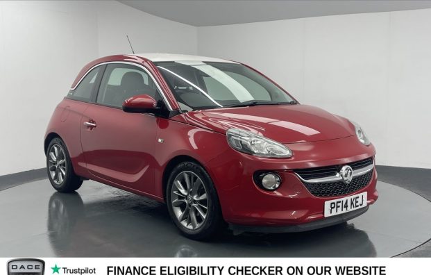 Used 2014 RED VAUXHALL ADAM for sale in Manchester