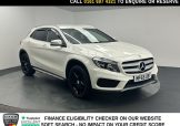 Used 2015 WHITE MERCEDES-BENZ GLA for sale in Manchester