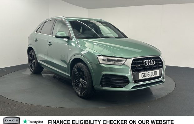 Used 2016 GREEN AUDI Q3 for sale in Manchester