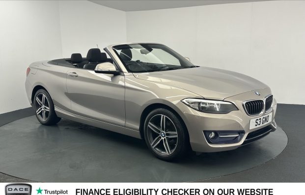 Used 2016 SILVER BMW 2 SERIES for sale in Manchester