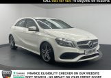 Used 2016 WHITE MERCEDES-BENZ A-CLASS for sale in Manchester