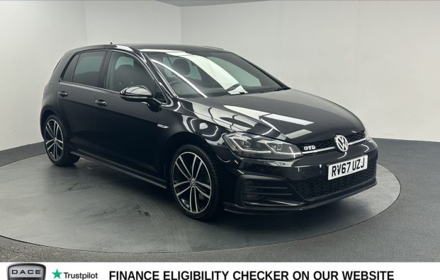 Used 2017 BLACK VOLKSWAGEN GOLF for sale in Manchester
