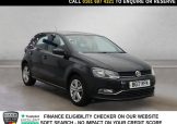 Used 2017 BLACK VOLKSWAGEN POLO for sale in Manchester
