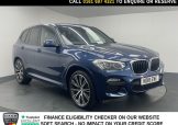 Used 2018 BLUE BMW X3 for sale in Manchester