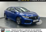 Used 2018 BLUE HONDA CIVIC for sale in Manchester