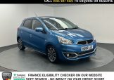 Used 2018 BLUE MITSUBISHI MIRAGE for sale in Manchester