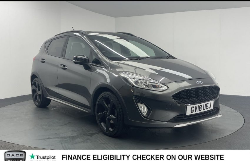 Used 2018 GREY FORD FIESTA for sale in Manchester