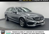 Used 2018 GREY MERCEDES-BENZ C-CLASS for sale in Manchester
