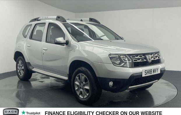 Used 2018 SILVER DACIA DUSTER for sale in Manchester