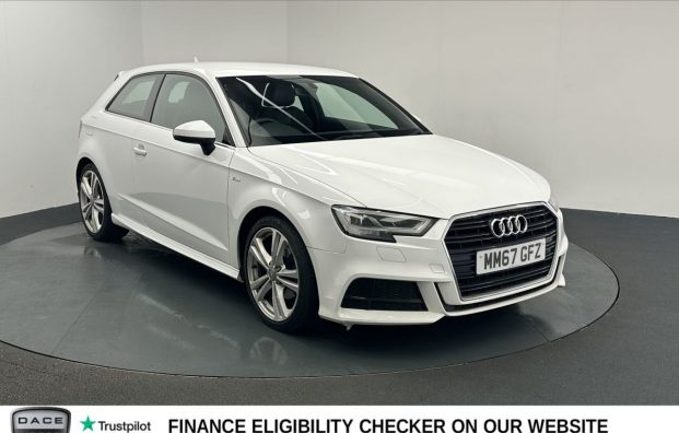 Used 2018 WHITE AUDI A3 for sale in Manchester