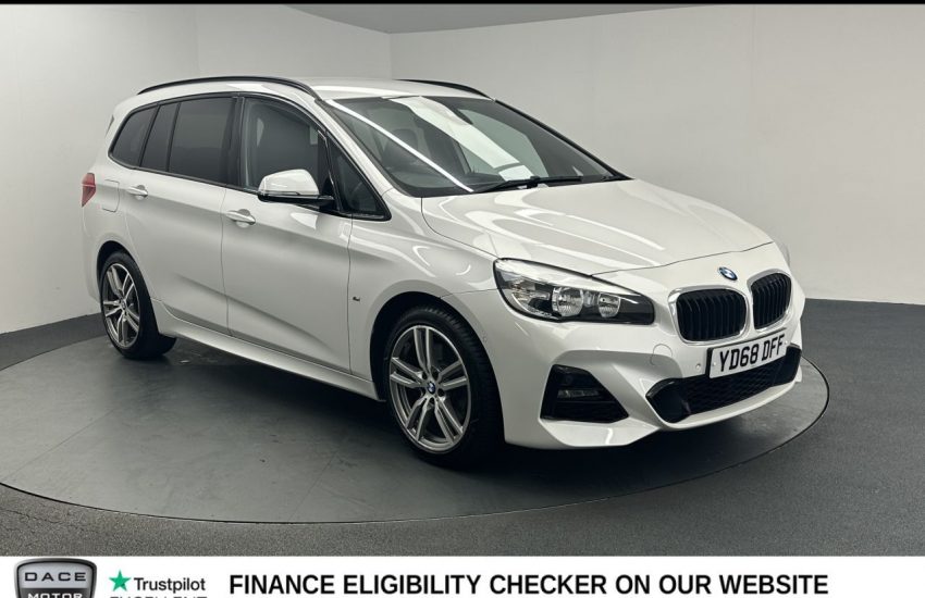 Used 2018 WHITE BMW 2 Series GRAN TOURER for sale in Manchester