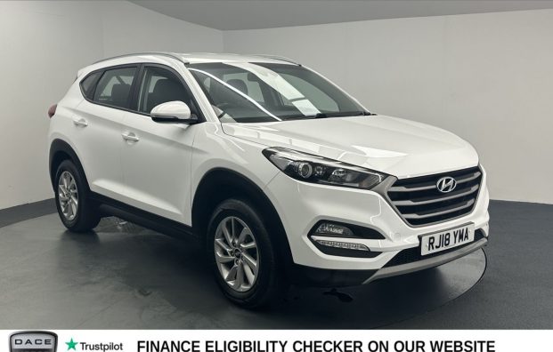 Used 2018 WHITE HYUNDAI TUCSON for sale in Manchester
