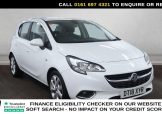 Used 2018 WHITE VAUXHALL CORSA for sale in Manchester