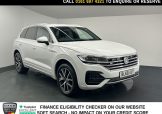Used 2018 WHITE VOLKSWAGEN TOUAREG for sale in Manchester