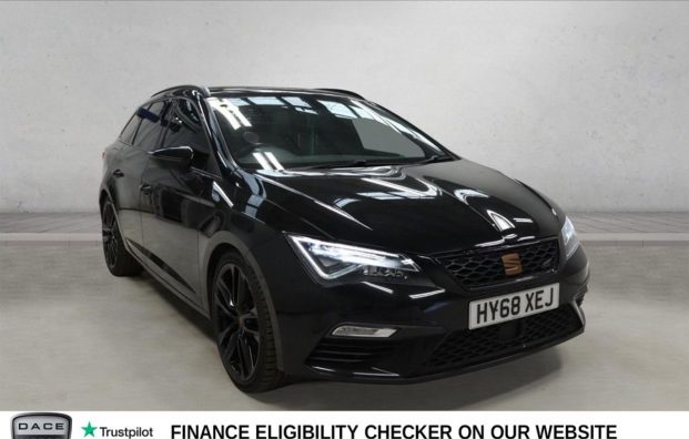 Used 2019 BLACK SEAT LEON for sale in Manchester