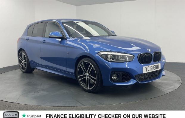 Used 2019 BLUE BMW 1 SERIES for sale in Manchester