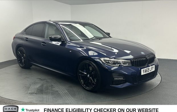 Used 2019 BLUE BMW 3 SERIES for sale in Manchester