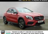 Used 2019 RED MERCEDES-BENZ GLA for sale in Manchester
