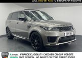 Used 2019 SILVER LAND ROVER RANGE ROVER SPORT for sale in Manchester