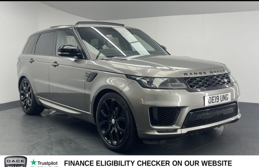 Used 2019 SILVER LAND ROVER RANGE ROVER SPORT for sale in Manchester