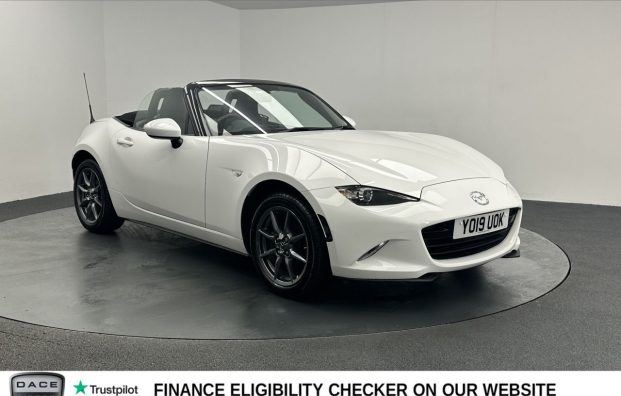 Used 2019 WHITE MAZDA MX-5 for sale in Manchester